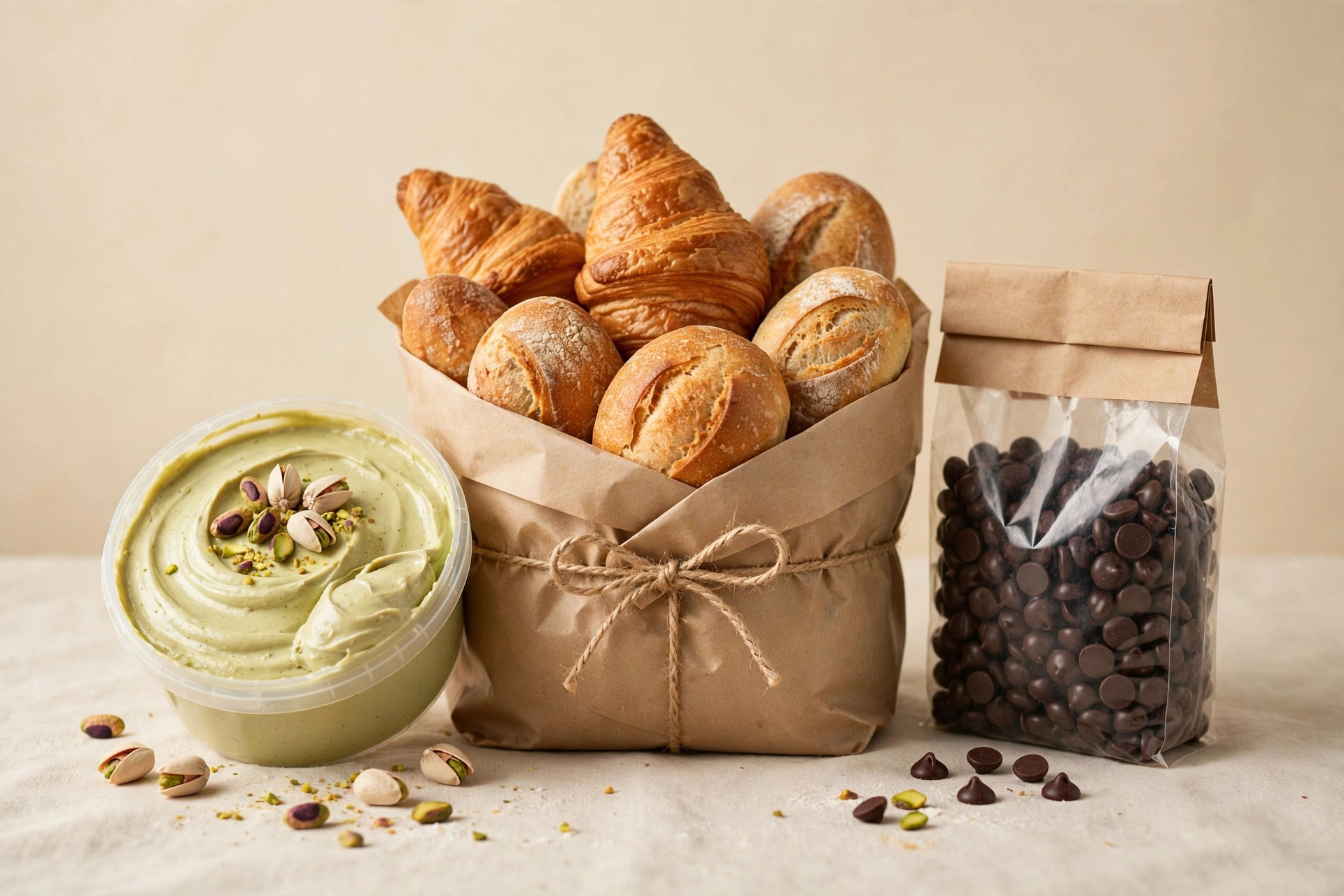 Baker's Bundle (Pistachio 1kg + Dark Choc 1kg)